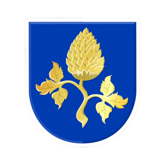 Peize wapen 1917 (Netherlands) (Coat of Arms) STICKER Vinyl Kiss-Cut Decal 2 Inch White - The Sticker Space