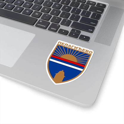 Pelagicevo - Coat of arms (Bosnia and Herzegovina) (Coat of Arms) STICKER Vinyl Kiss-Cut Decal - The Sticker Space