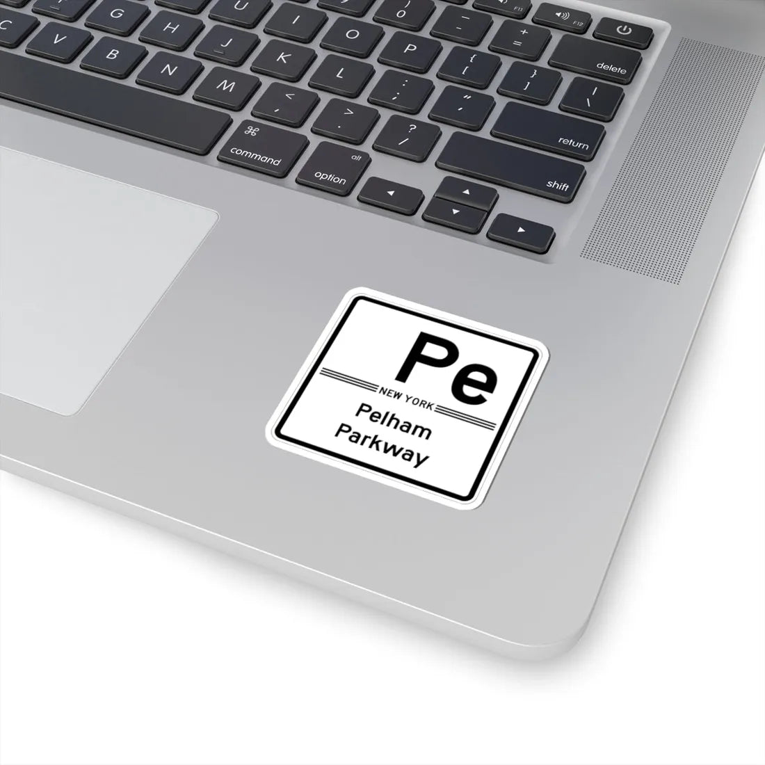 Pelham Pkwy Shield free (New York) (Road Sign) STICKER Vinyl Kiss-Cut Decal - The Sticker Space