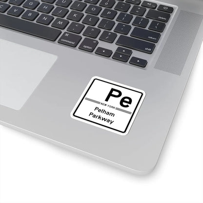 Pelham Pkwy Shield free (New York) (Road Sign) STICKER Vinyl Kiss-Cut Decal - The Sticker Space