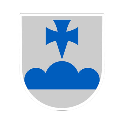 Pelkosenniemi.vaakuna (Finland) (Coat of Arms) STICKER Vinyl Kiss-Cut Decal 2 Inch White - The Sticker Space