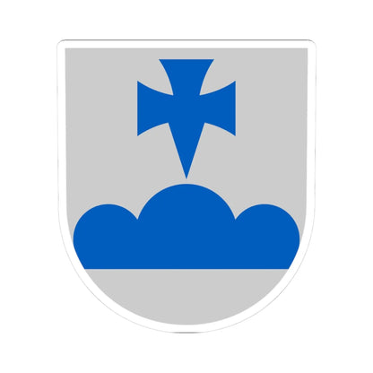 Pelkosenniemi.vaakuna (Finland) (Coat of Arms) STICKER Vinyl Kiss-Cut Decal 3 Inch White - The Sticker Space