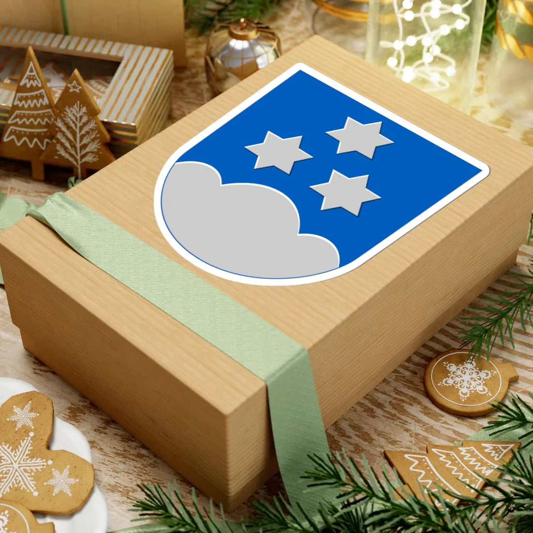 Pellon vaakuna (Finland) (Coat of Arms) STICKER Vinyl Kiss-Cut Decal - The Sticker Space