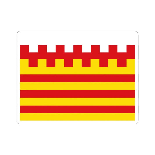 Pelt vlag (Belgium) STICKER Vinyl Kiss-Cut Decal 2 Inch White - The Sticker Space