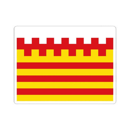 Pelt vlag (Belgium) STICKER Vinyl Kiss-Cut Decal 3 Inch White - The Sticker Space