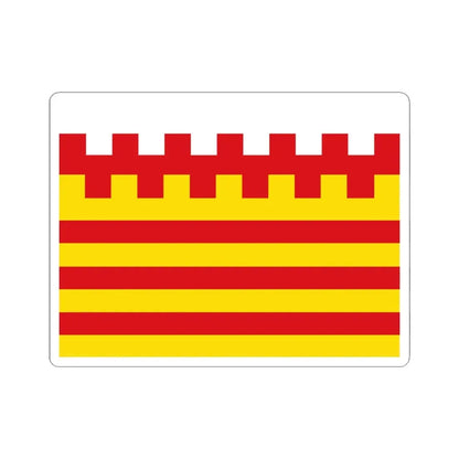 Pelt vlag (Belgium) STICKER Vinyl Kiss-Cut Decal 6 Inch White - The Sticker Space