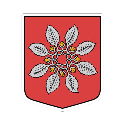 Pelču pagasta ģerbonis (Latvia) (Coat of Arms) STICKER Vinyl Kiss-Cut Decal 2 Inch White - The Sticker Space