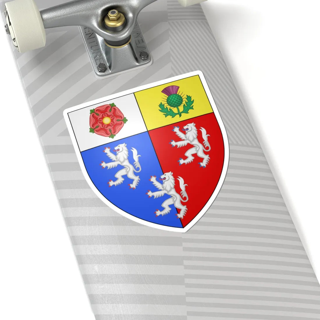 Pembroke College Oxford Coat Of Arms (England) (Coat of Arms) STICKER Vinyl Kiss-Cut Decal - The Sticker Space