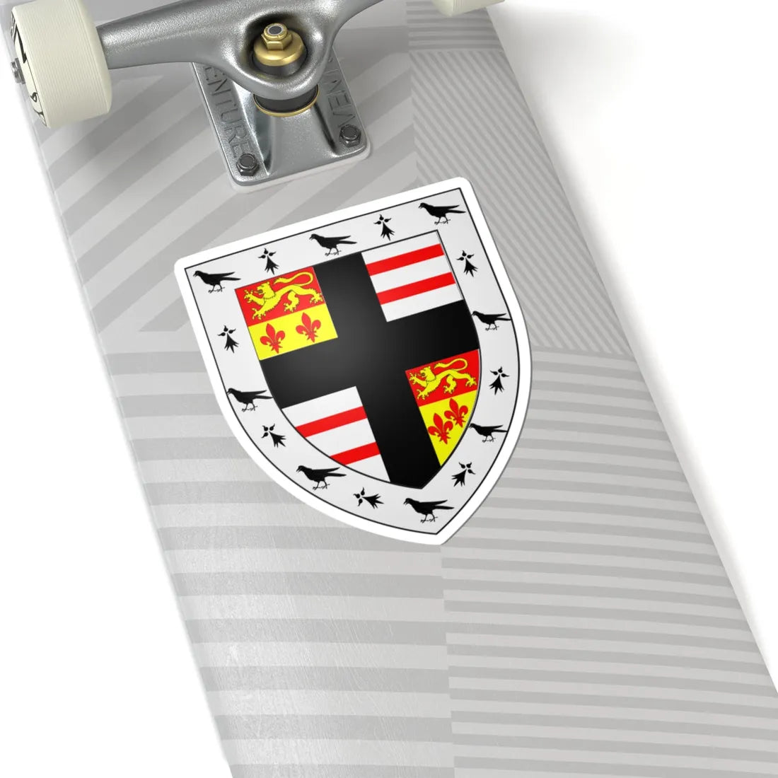 PEMBROKESHIRE COUNTY COUNCIL (United Kingdom) (Coat of Arms) STICKER Vinyl Kiss-Cut Decal - The Sticker Space