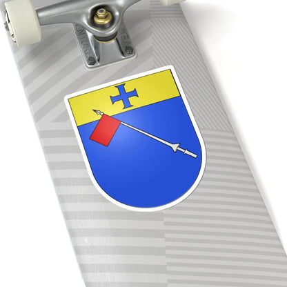 Épendes-FR-coat of arms (Switzerland) (Coat of Arms) STICKER Vinyl Kiss-Cut Decal - The Sticker Space
