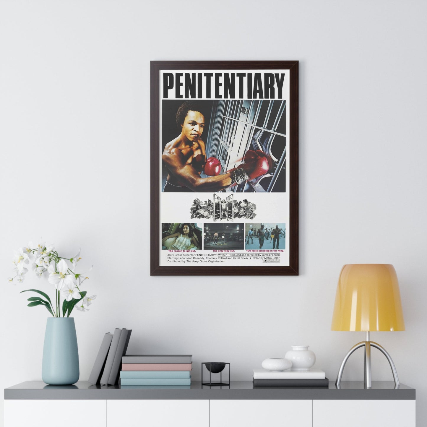 PENITENTIARY 1979 - Framed Movie Poster-The Sticker Space