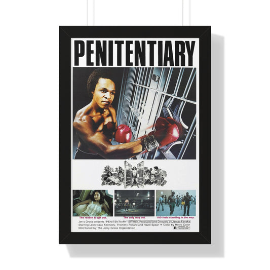 PENITENTIARY 1979 - Framed Movie Poster-16″ x 24″-The Sticker Space