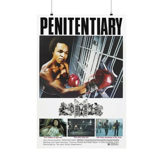 PENITENTIARY 1979 - Paper Movie Poster 24″ x 36″ Matte - The Sticker Space