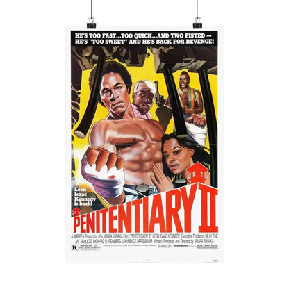 PENITENTIARY 2 1982 - Paper Movie Poster - The Sticker Space