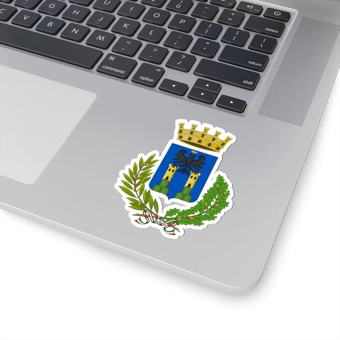 Pennabilli-Stemma (Italy) (Coat of Arms) STICKER Vinyl Kiss-Cut Decal - The Sticker Space