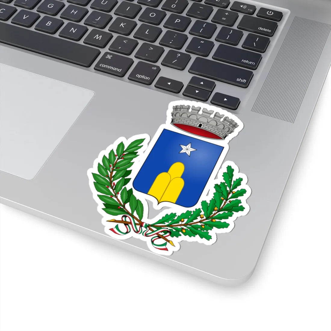 Pennadomo-Stemma (Italy) (Coat of Arms) STICKER Vinyl Kiss-Cut Decal - The Sticker Space