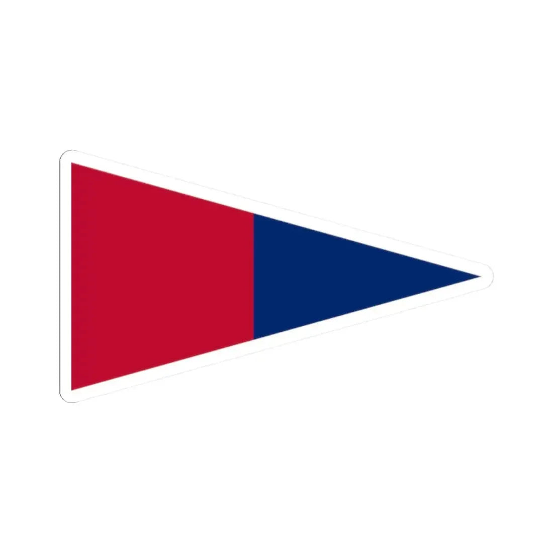 Pennant of the San Antonio (United States) STICKER Vinyl Kiss-Cut Decal 2 Inch White - The Sticker Space