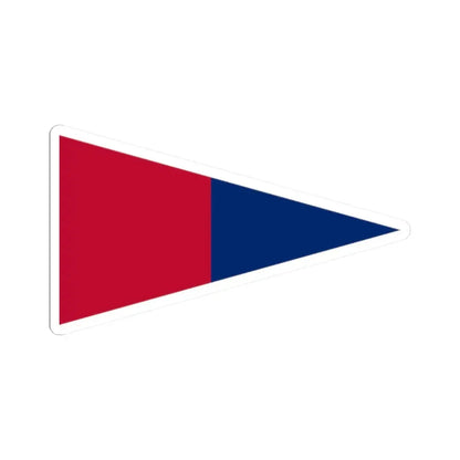 Pennant of the San Antonio (United States) STICKER Vinyl Kiss-Cut Decal 2 Inch White - The Sticker Space