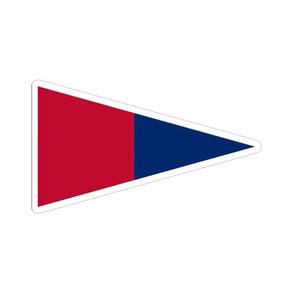 Pennant of the San Antonio (United States) STICKER Vinyl Kiss-Cut Decal 6 Inch White - The Sticker Space