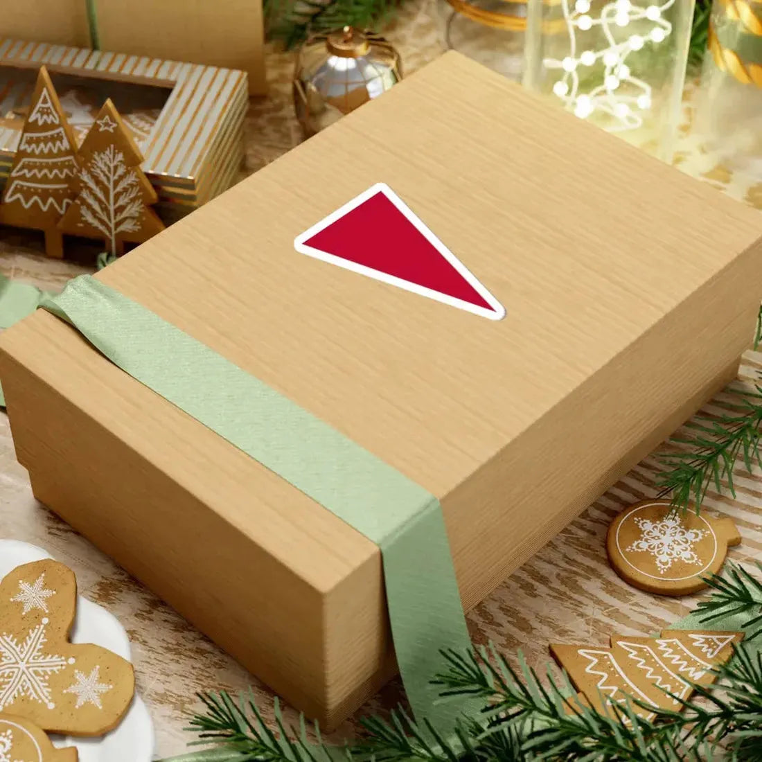 Pennant of the Wharton (United States) STICKER Vinyl Kiss-Cut Decal - The Sticker Space