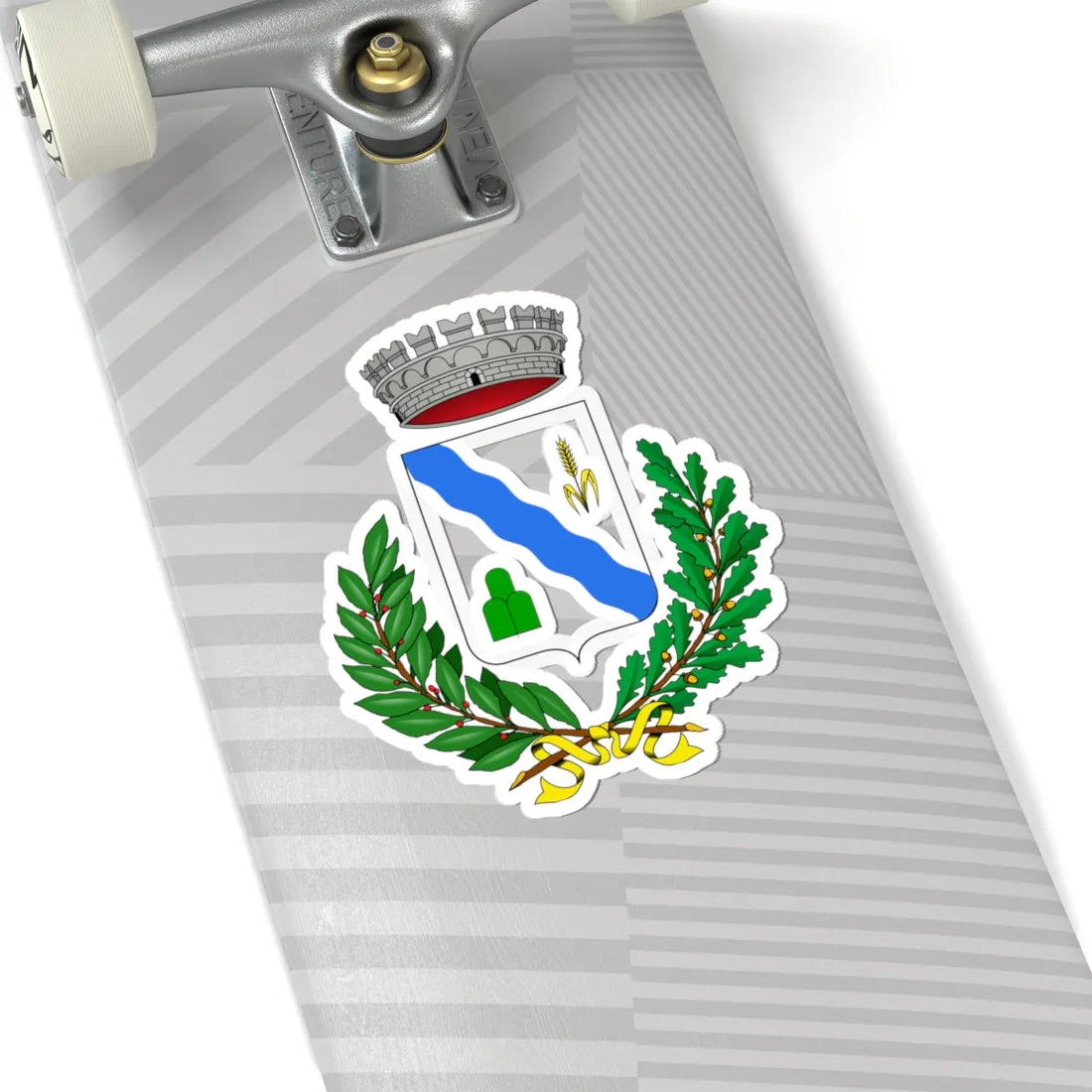Pennapiedimonte-Stemma (Italy) (Coat of Arms) STICKER Vinyl Kiss-Cut Decal - The Sticker Space