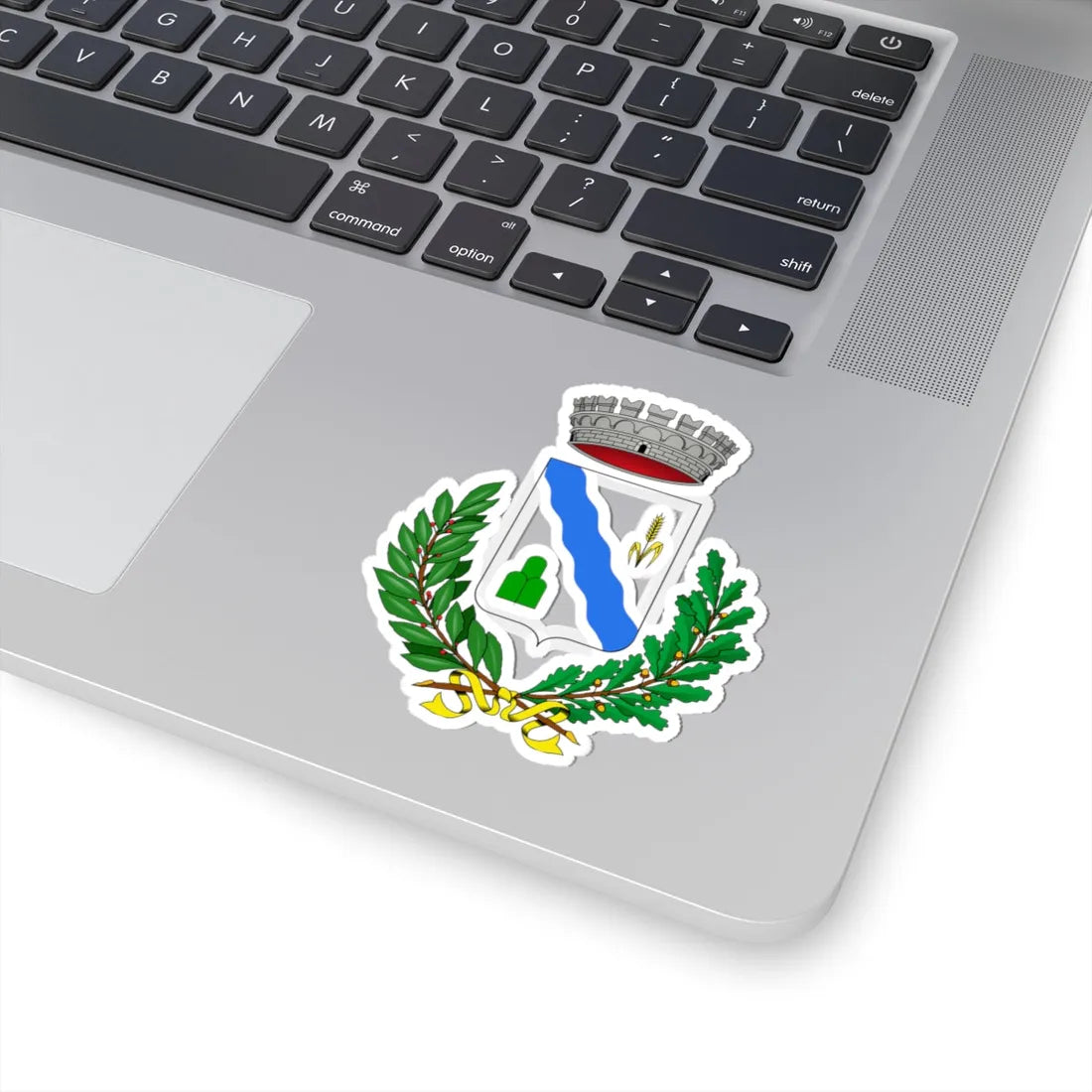 Pennapiedimonte-Stemma (Italy) (Coat of Arms) STICKER Vinyl Kiss-Cut Decal - The Sticker Space