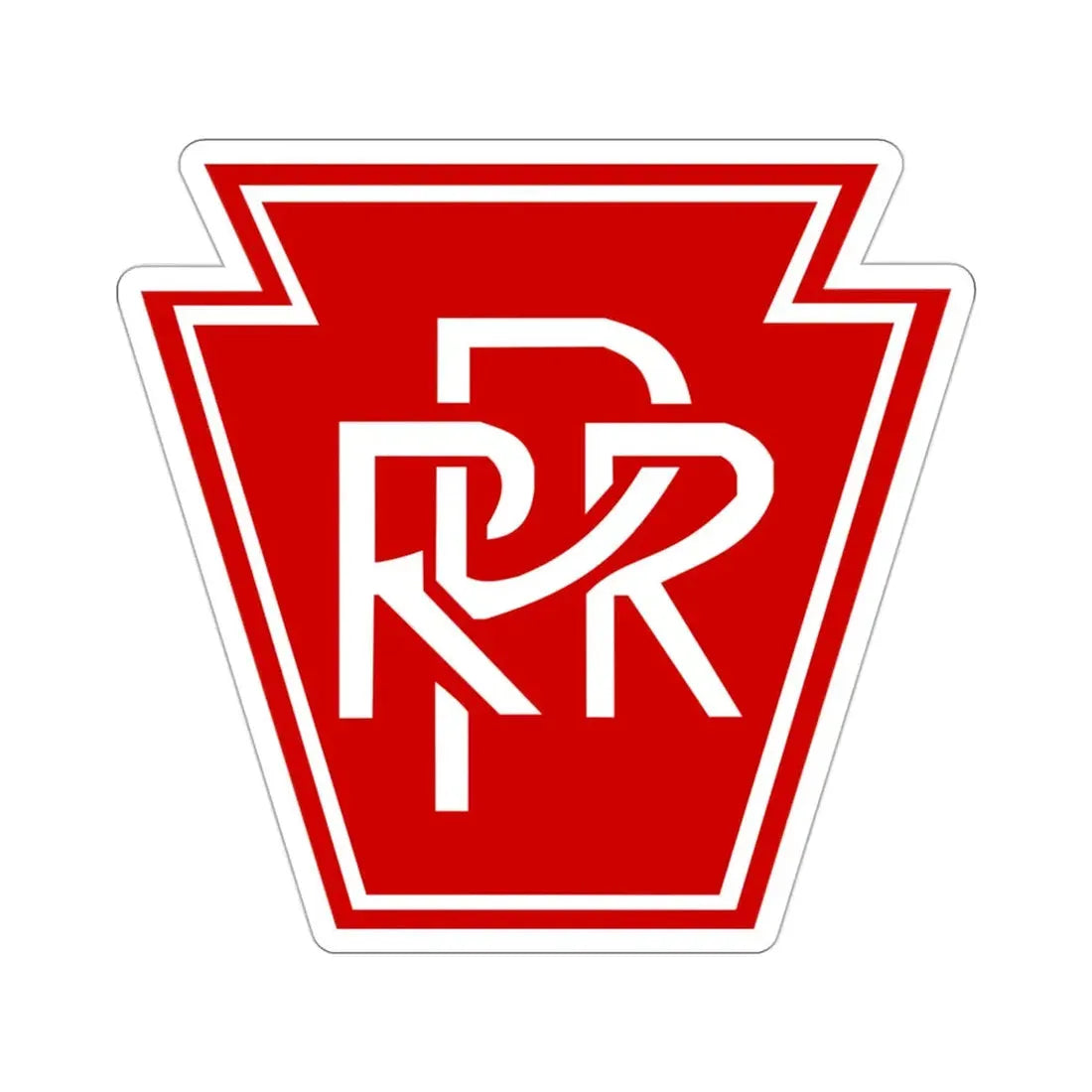 Pennsylvania Railroad STICKER Vinyl Die-Cut Decal - The Sticker Space