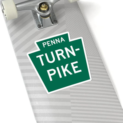 Pennsylvania Turnpike logo (Pennsylvania) (Road Sign) STICKER Vinyl Kiss-Cut Decal - The Sticker Space