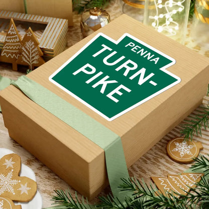 Pennsylvania Turnpike logo (Pennsylvania) (Road Sign) STICKER Vinyl Kiss-Cut Decal - The Sticker Space