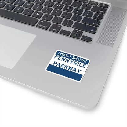 Pennyrile Parkway (Kentucky) (Road Sign) STICKER Vinyl Kiss-Cut Decal - The Sticker Space
