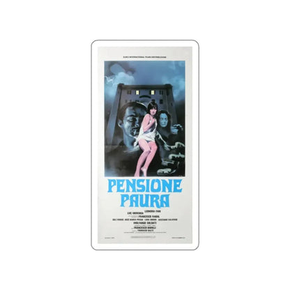 PENSIONE PAURA (ITALIAN) 1978 Movie Poster STICKER Vinyl Die-Cut Decal 2 Inch - The Sticker Space