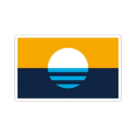 Peoples Flag of Milwaukee (United States) STICKER Vinyl Kiss-Cut Decal 2 Inch White - The Sticker Space