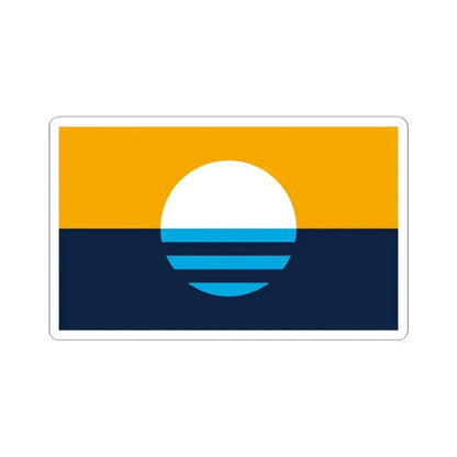 Peoples Flag of Milwaukee (United States) STICKER Vinyl Kiss-Cut Decal 6 Inch White - The Sticker Space