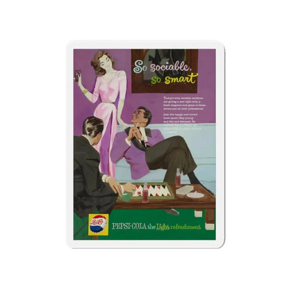 Pepsi-Cola, ad illustration (1) (Magazine Illustration) Refrigerator Magnet - The Sticker Space