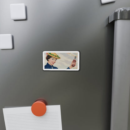 Pepsi-Cola, ad illustration (Magazine Illustration) Refrigerator Magnet-The Sticker Space