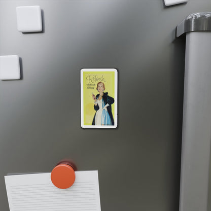 Pepsi Cola, Refresh Without Filling, ad illustration (Magazine Illustration) Refrigerator Magnet-The Sticker Space