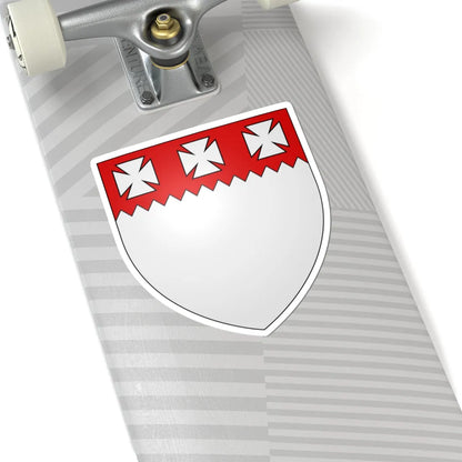 Perceval arms (Ireland) (Coat of Arms) STICKER Vinyl Kiss-Cut Decal - The Sticker Space