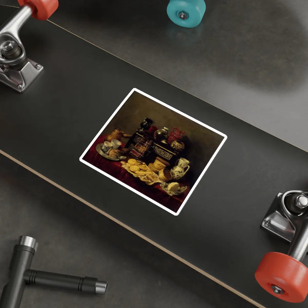 SKU:33352418114157177652 Sticker types:White Shape:Die-Cut Sizes:5" × 5"