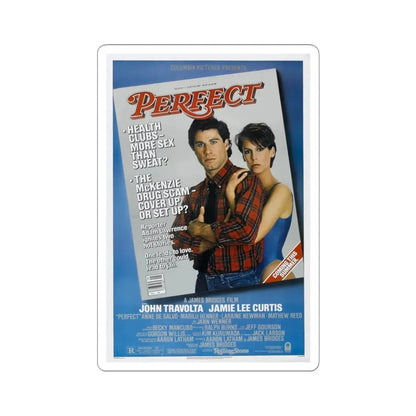 Perfect 1985 Movie Poster - STICKER Vinyl Kiss-Cut Decal 3 Inch White - The Sticker Space