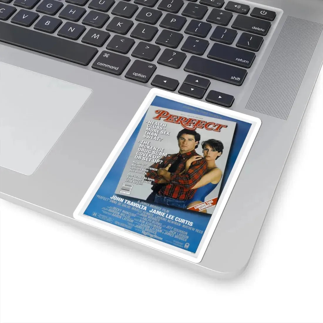 Perfect 1985 Movie Poster - STICKER Vinyl Kiss-Cut Decal - The Sticker Space