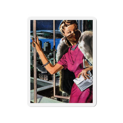 Perfectly Disguised, 1942 (Magazine Illustration) Refrigerator Magnet-3" x 3"-The Sticker Space