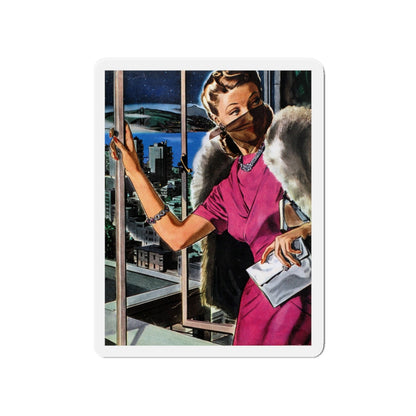 Perfectly Disguised, 1942 (Magazine Illustration) Refrigerator Magnet-4" x 4"-The Sticker Space