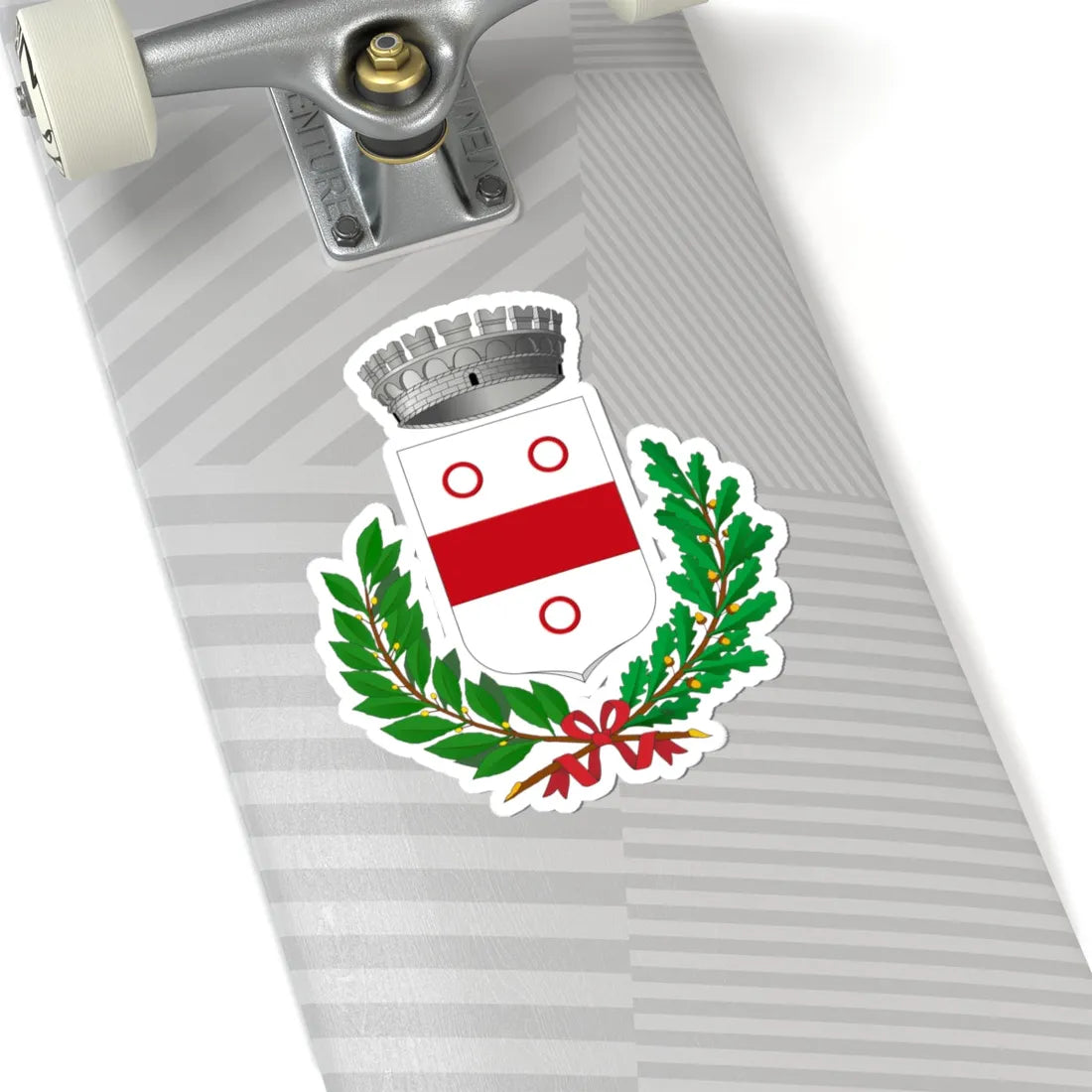 Pergine Valdarno-Stemma (Italy) (Coat of Arms) STICKER Vinyl Kiss-Cut Decal - The Sticker Space
