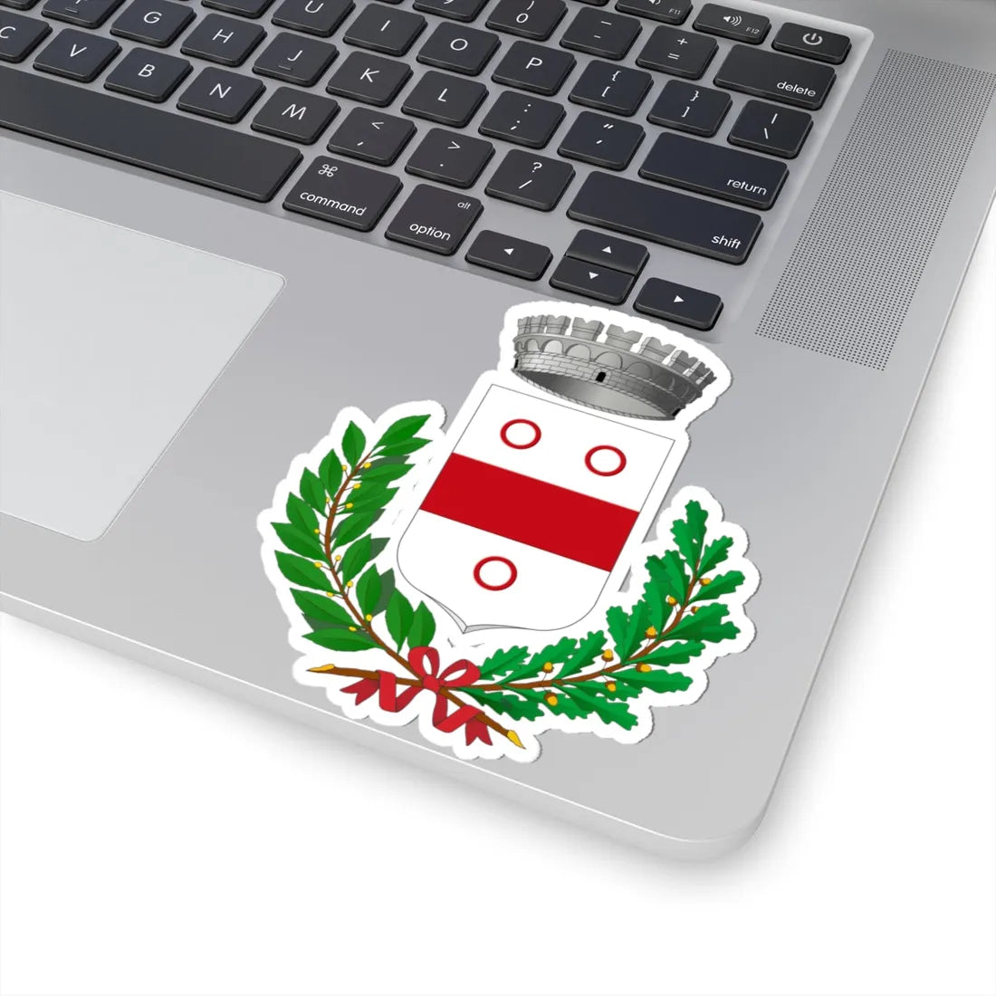 Pergine Valdarno-Stemma (Italy) (Coat of Arms) STICKER Vinyl Kiss-Cut Decal - The Sticker Space