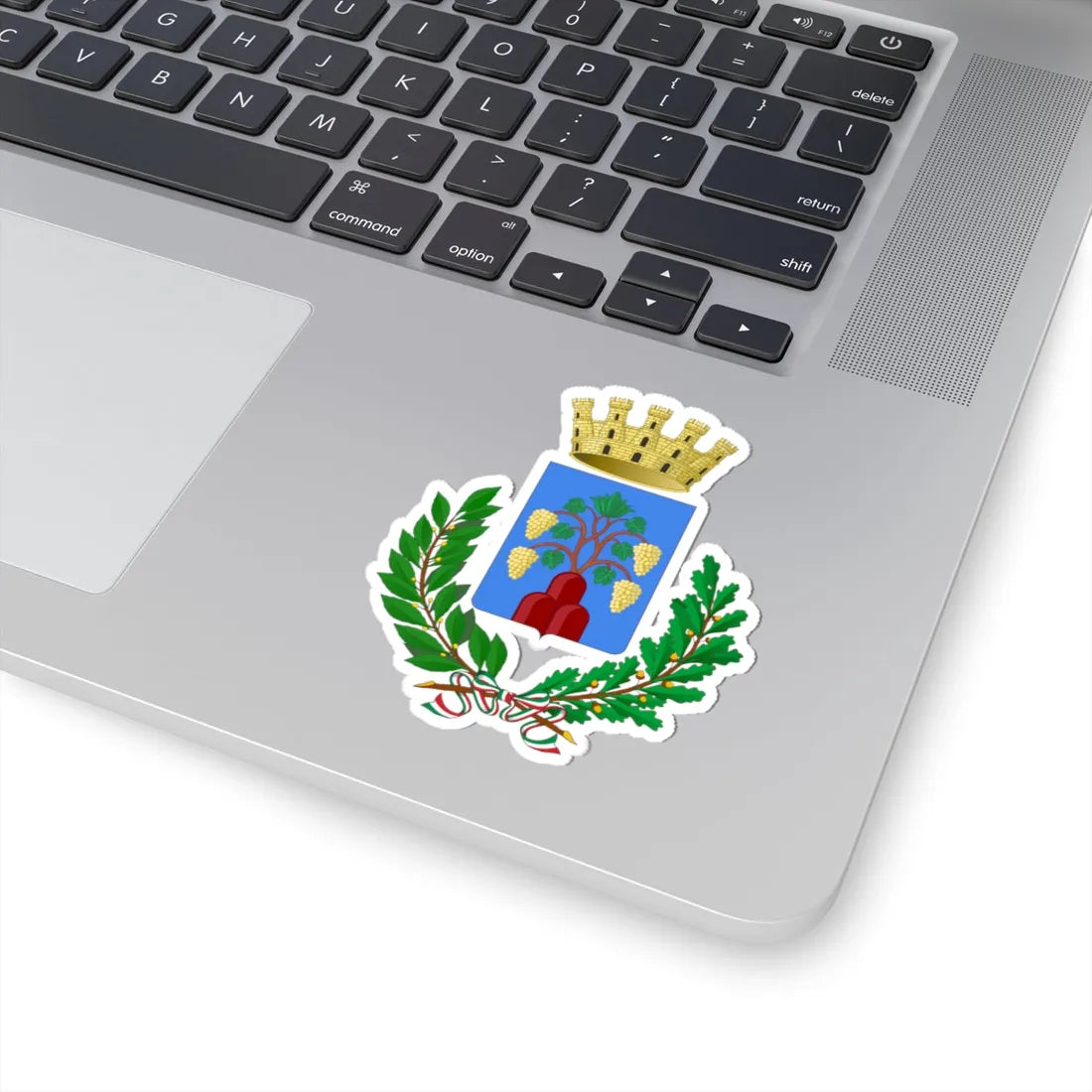 Pergola Italia-Stemma (Italy) (Coat of Arms) STICKER Vinyl Kiss-Cut Decal - The Sticker Space