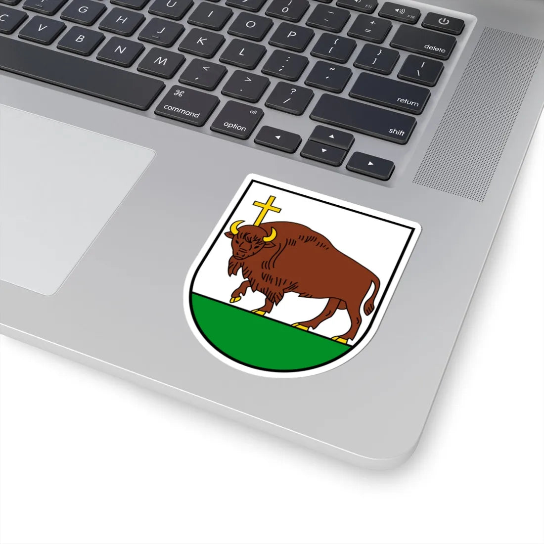Perloja COA (Lithuania) (Coat of Arms) STICKER Vinyl Kiss-Cut Decal - The Sticker Space