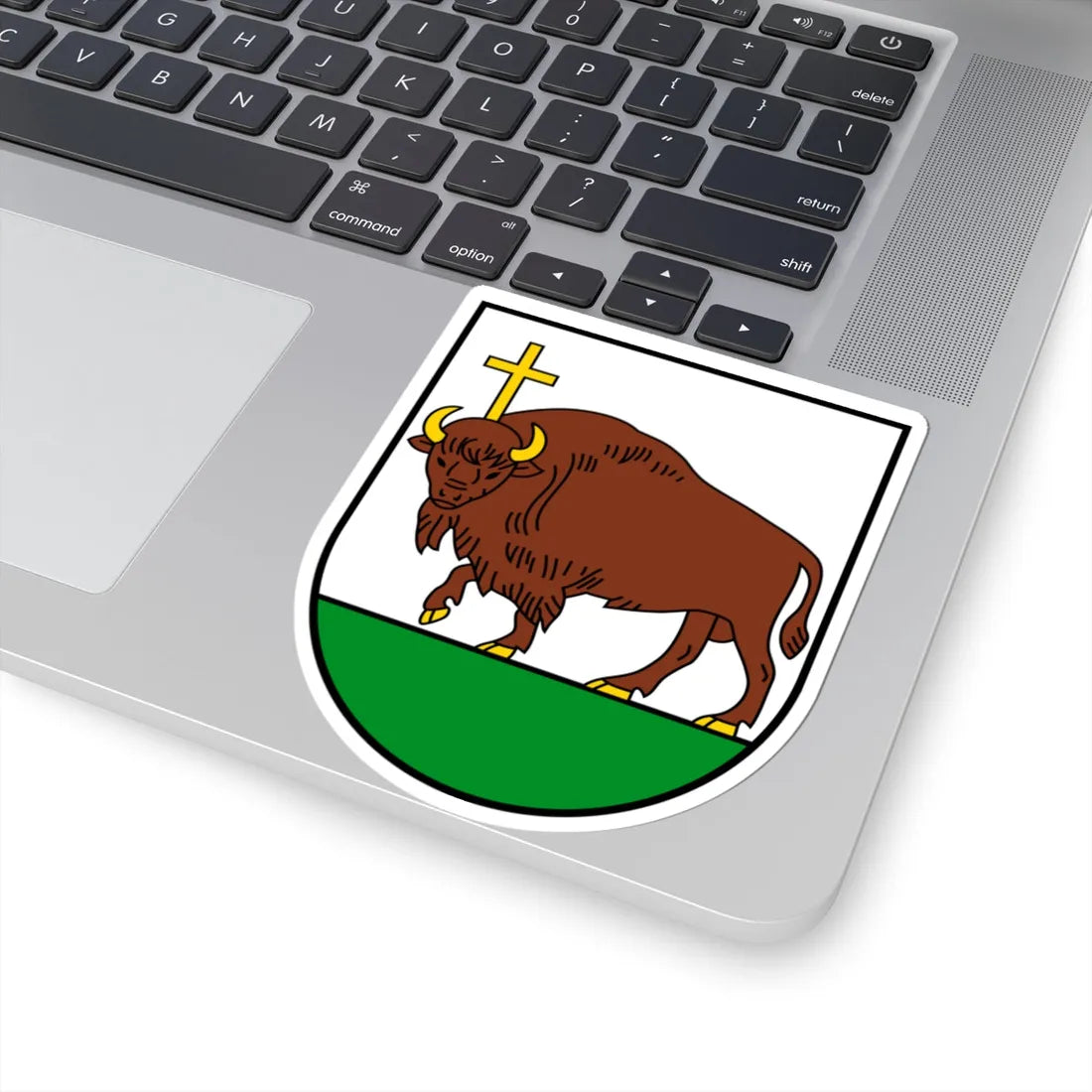 Perloja COA (Lithuania) (Coat of Arms) STICKER Vinyl Kiss-Cut Decal - The Sticker Space