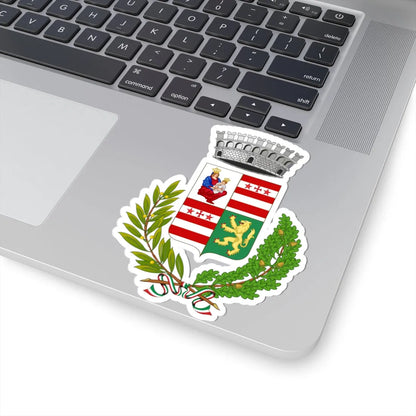Perloz-Stemma (Italy) (Coat of Arms) STICKER Vinyl Kiss-Cut Decal - The Sticker Space
