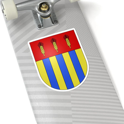 PerlyCertoux-coat of arms (Switzerland) (Coat of Arms) STICKER Vinyl Kiss-Cut Decal - The Sticker Space