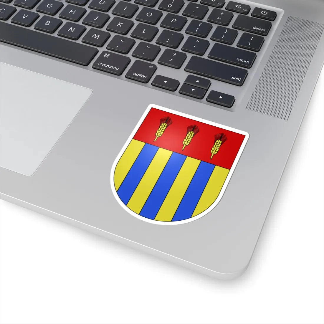 PerlyCertoux-coat of arms (Switzerland) (Coat of Arms) STICKER Vinyl Kiss-Cut Decal - The Sticker Space